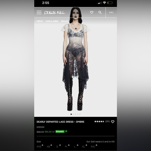 NWT beautiful willow dolls kill dress. Sold out - Picture 6 of 11